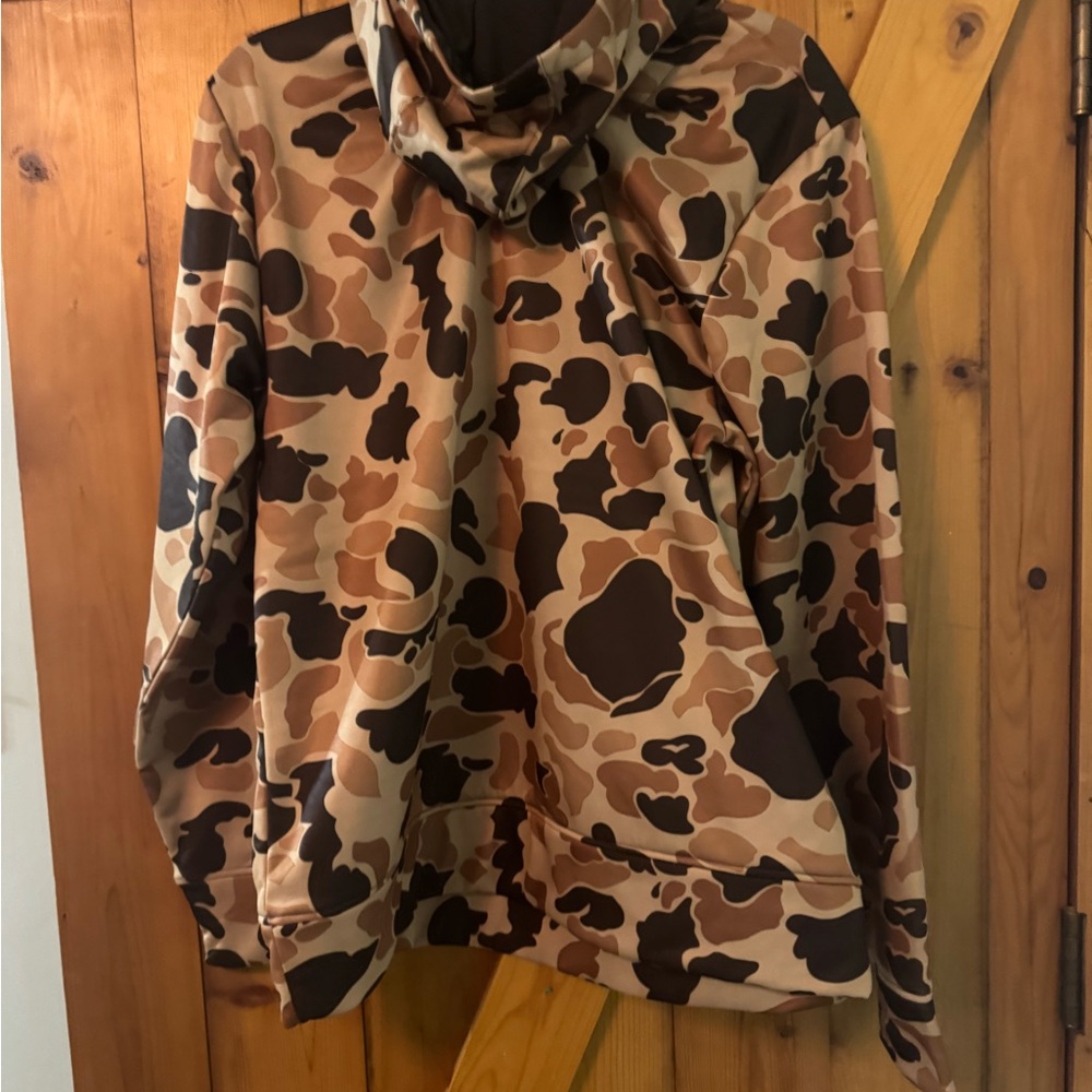 Browning Camouflage Hoodie with Yellow Logo - Picture 3 of 4